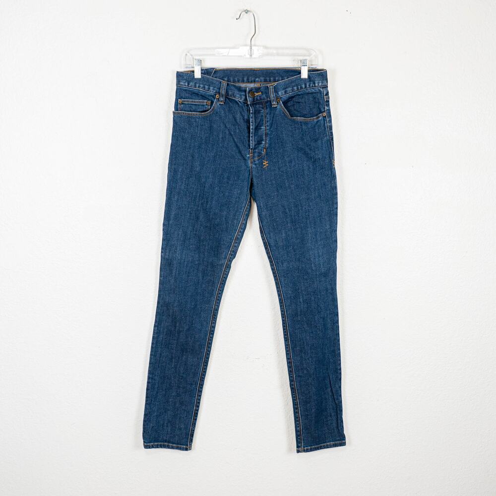 Ksubi Chitch Slim Denim Jeans in Mikey Blue size 32